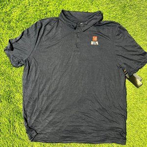 fanatics dark grey polo xl